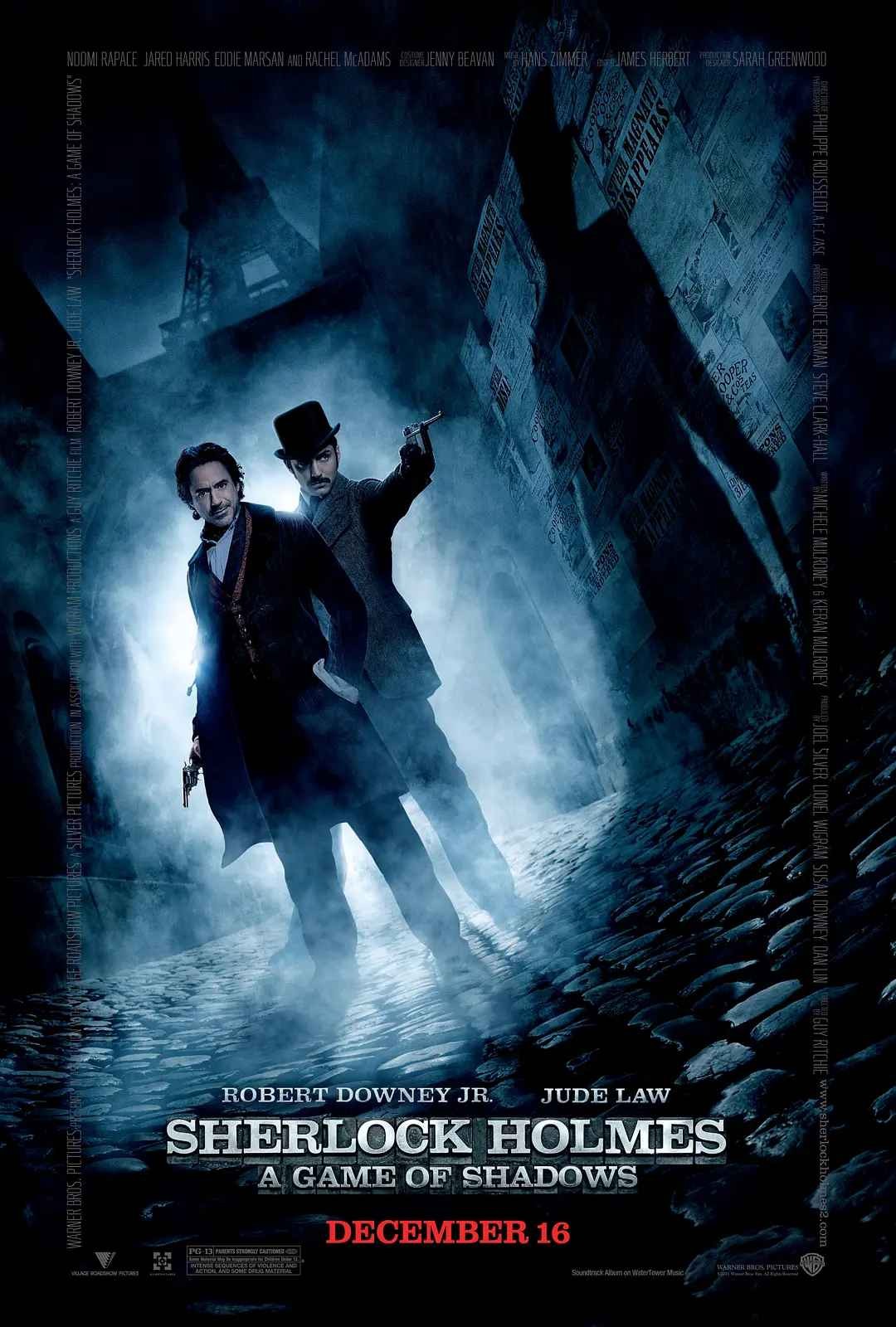大侦探福尔摩斯2:诡影游戏 Sherlock Holmes: A Game of Shadows